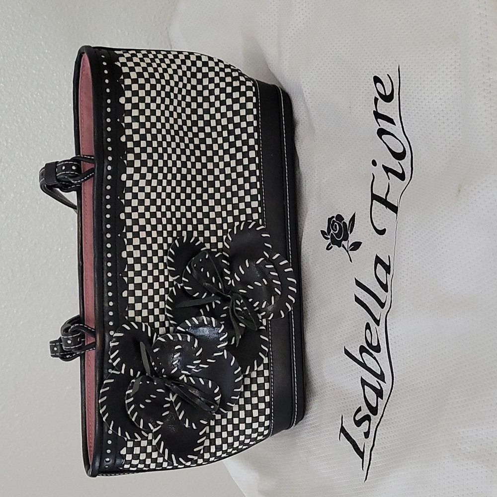 Isabella Fiore checkered handbag
